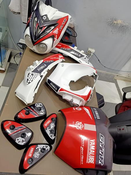 Kit déco mbk stunt rouge