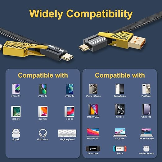 CABLE DE CHARGE 4 EN 1