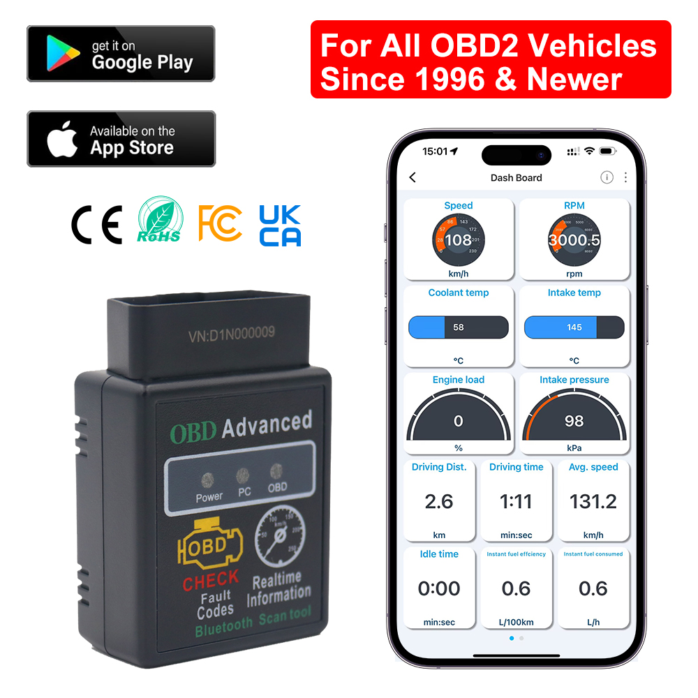 Scanner de diagnostique Voiture OBDII