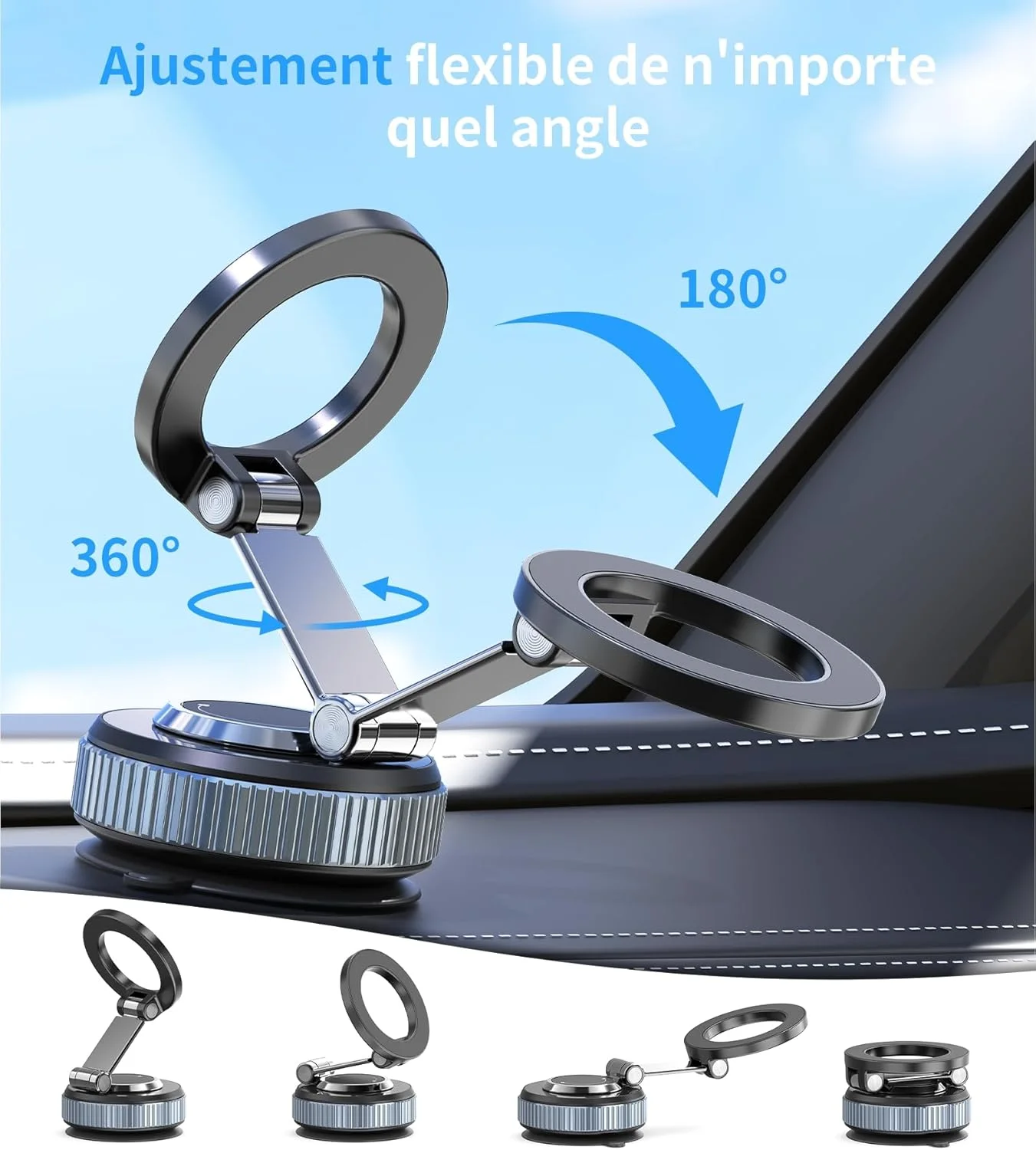 SUPPORT TELEPHONE MAGNETIQUE