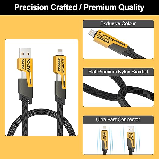 CABLE DE CHARGE 4 EN 1