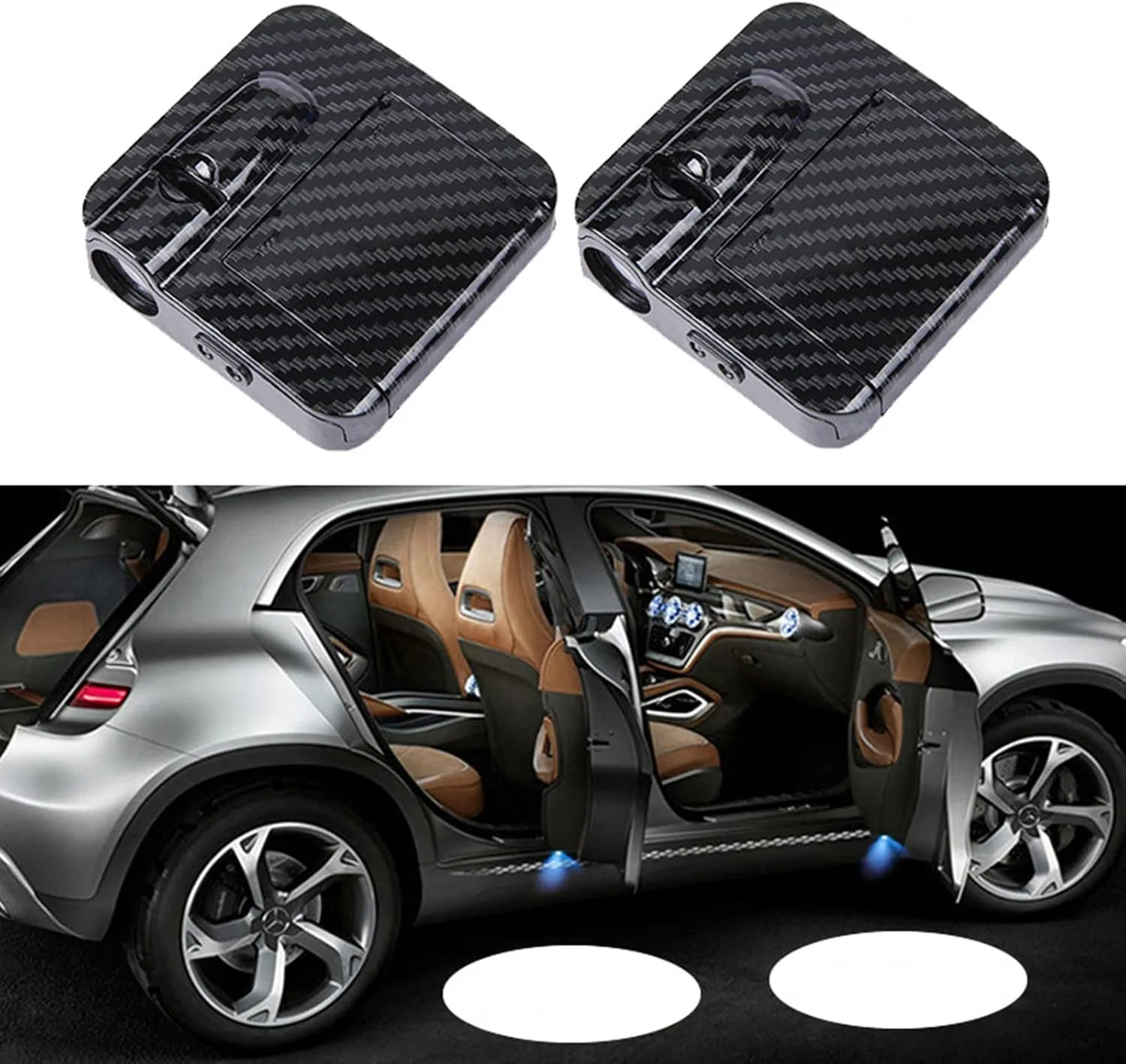 2 * Projecteur Logo Voiture