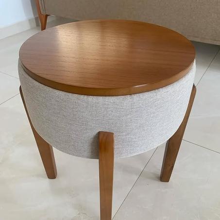 كرسي و طاولة جانبية - Pouf et Tabouret