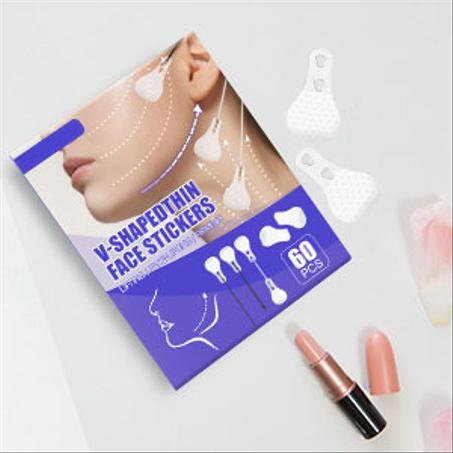 شرائط شد الوجه أهم الحيل التي يستعملها المشهورون لزيادة جمال مظهرهم - العلبة تحتوي 40 قطعة يمكن استعمالها لمدة أكثر من 10 ساعات و  لأكثر من 20 مرة