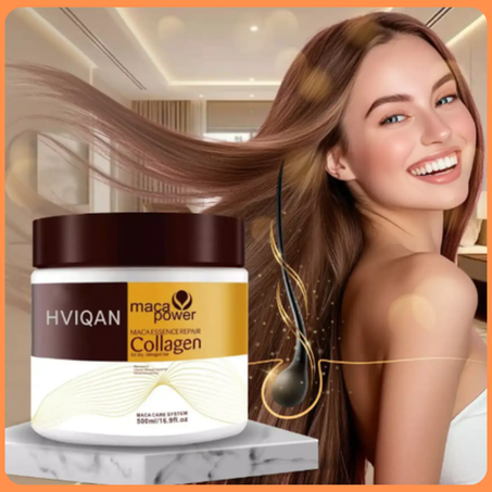 Collagen mask hair