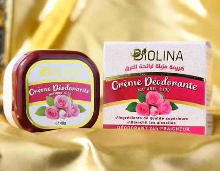 كريمة معطرة ومزيلة لرائحة العرق ومبيضة