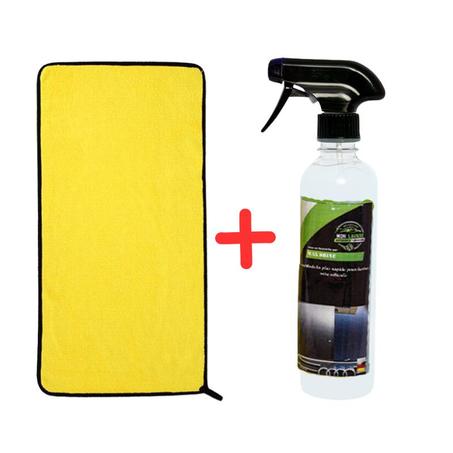 Pack Wax Shine ملمع السيارة pouchamois microfibbre