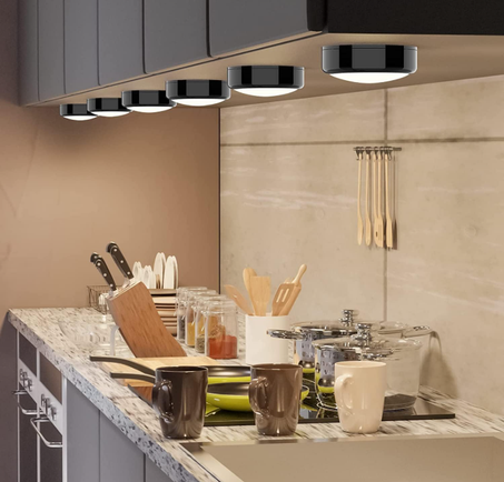 ويمارت مصابيح دفع LED قابلة للتغيير بـ16 لونًا تعمل بالبطارية