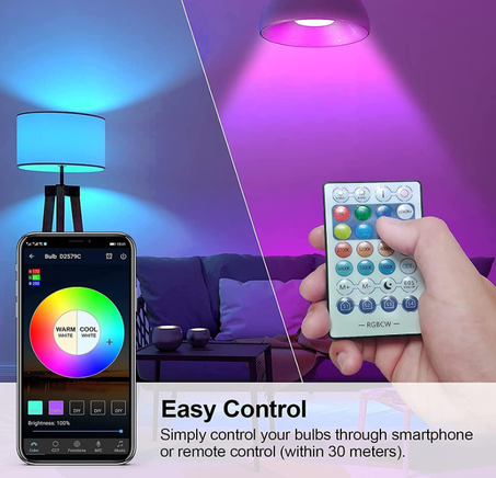 مصابيح اضاءة LED E27 ذكية