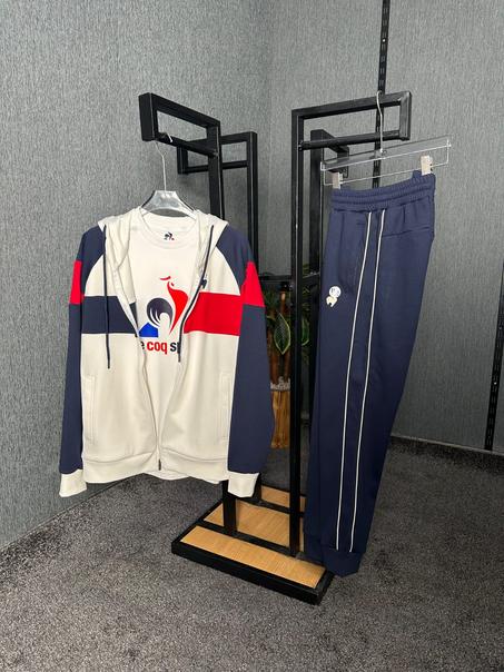 Pack 3 Pièces Le Coq Sportif – Hoodie + T-shirt + Pantalon