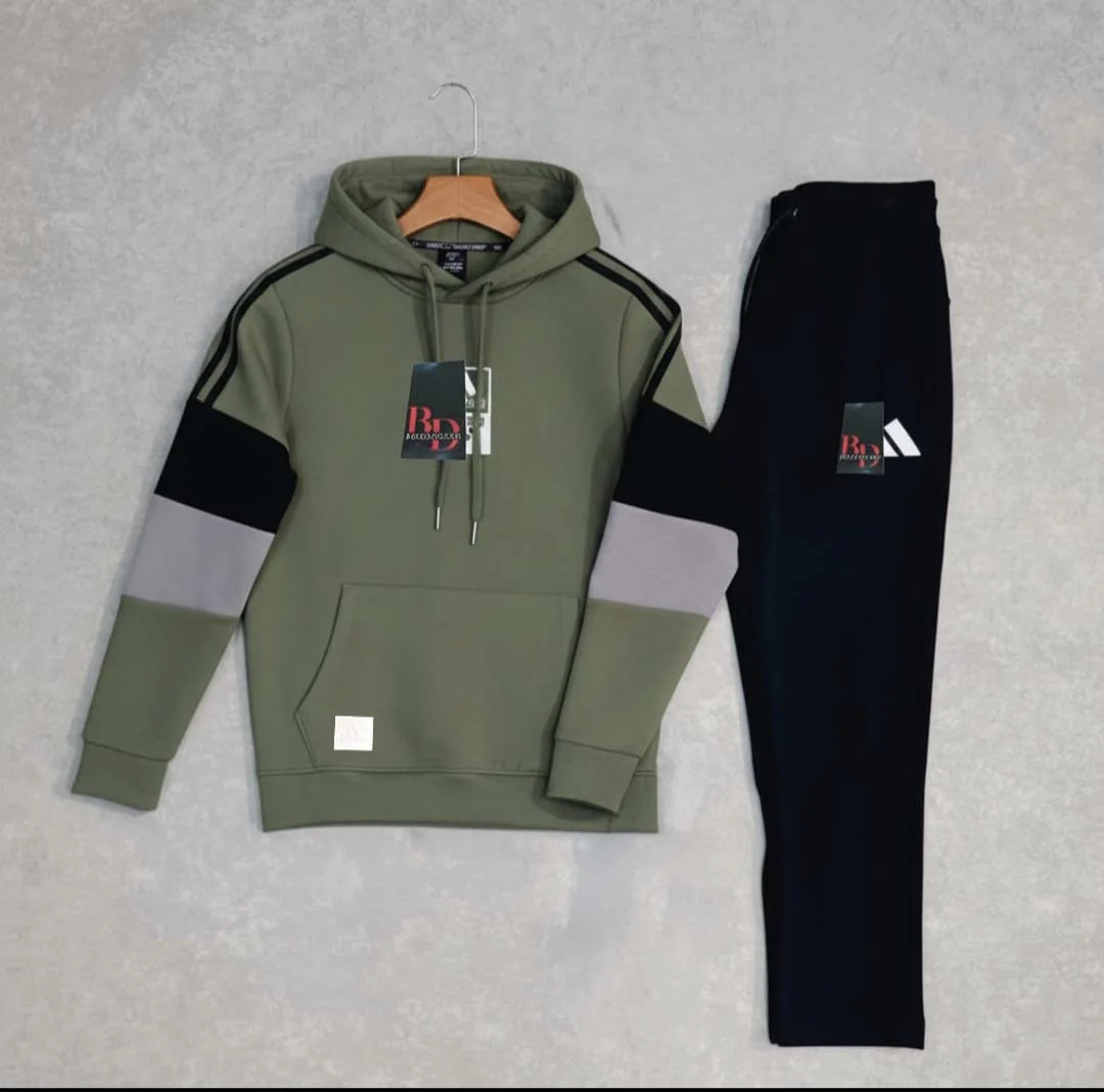 Survêtement ADD Vert bouteille & noir