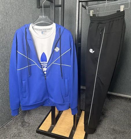 Pack 3 pièces ADD – Survêtement zippé, T-shirt et pantalon