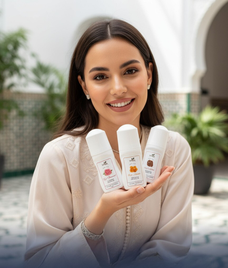 مزيل عرق طبيعي لتفتيح تحت الإبط – نضارة تدوم ونعومة طبيعية