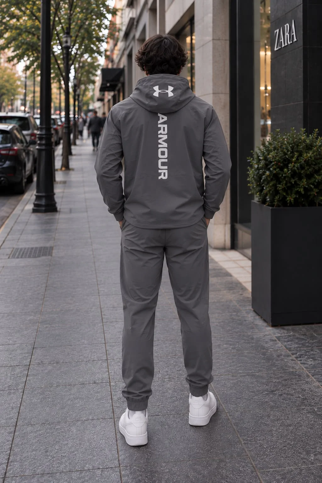 Ensemble Under Armour Gris