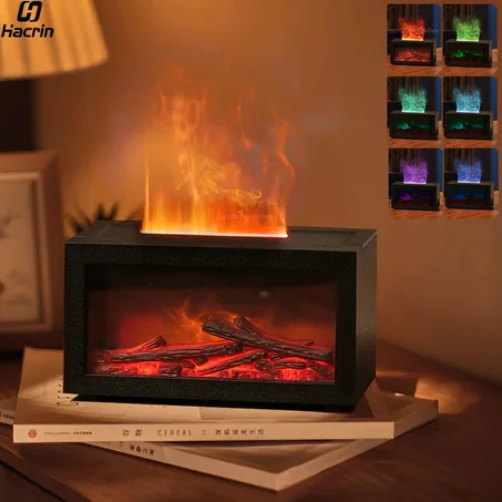 Diffuseur d'air à effet flamme de cheminée