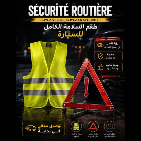Triangle + Gilet de Sécurité