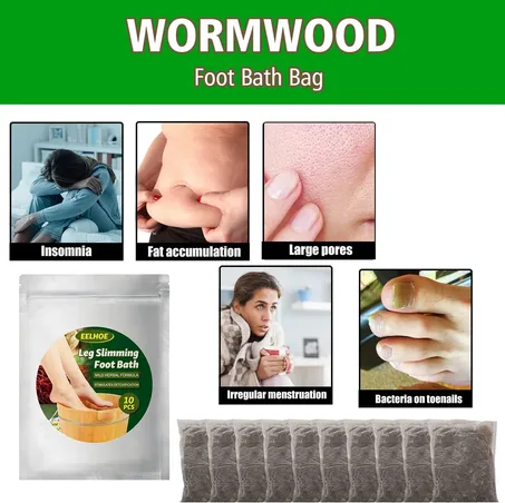 Lot de bains pieds au gingembre pour drainage lymphatique