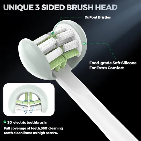 Brosse à dents sonique originale à triple poils