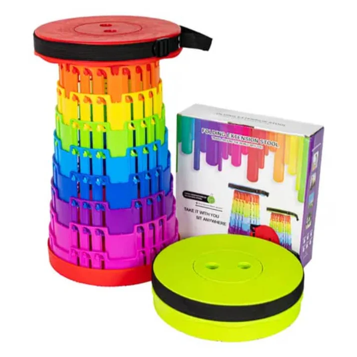 Soulagez Vos Jambes Partout, Avec Ce Tabouret solide Pratique et Ultra-Résistant (150 kg)