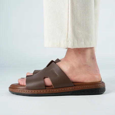 Sandales Hommes en cuir chec & confortable 1