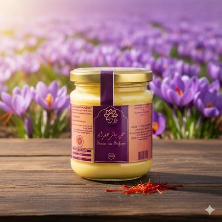 سمن بلدي بالزعفران - 180 غ