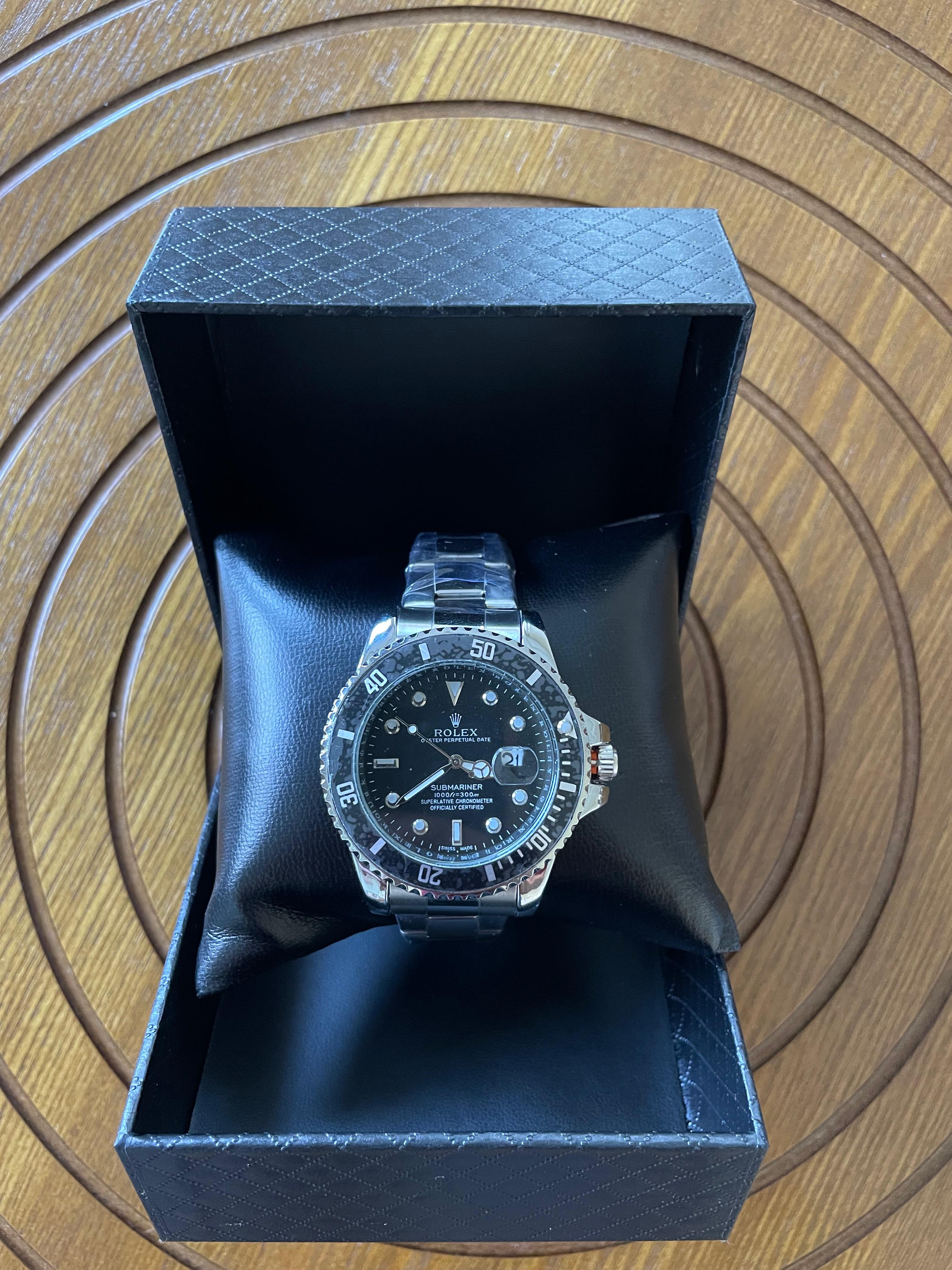 Montre de Luxe “Ocean Silver”