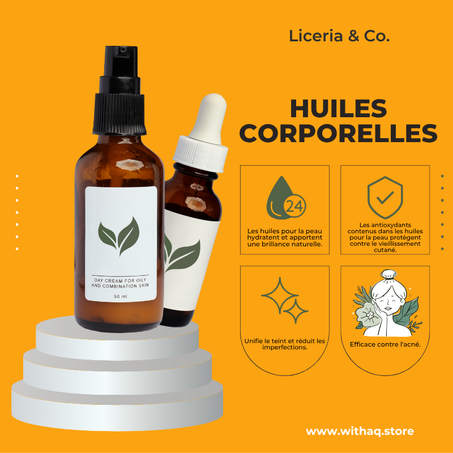Huıles corporelles