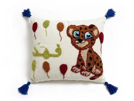 مخدة "النمر الصغير" مخصصة بالاسم | Coussin Tigre 🐯🧡