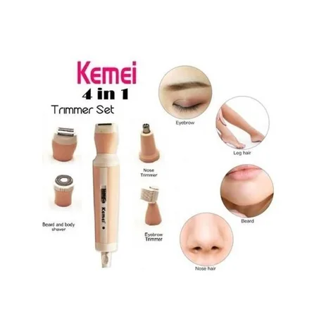 Épilateur électrique Kemei 4en1