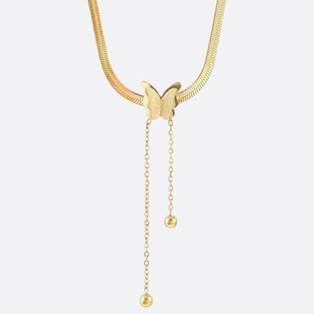 Collier Ras du Cou Papillon