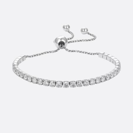 Neeker-Bracelet de tennis Moissanite