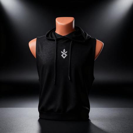 debardeur noire et bleu marin