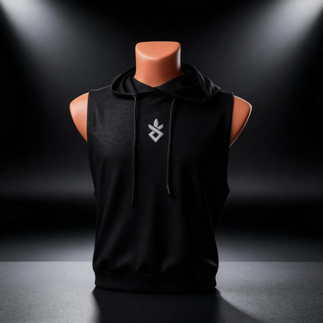 DEBARDEUR NOIRE ET BLEU MARIN