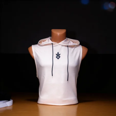 sword muscle hoode blanc casse