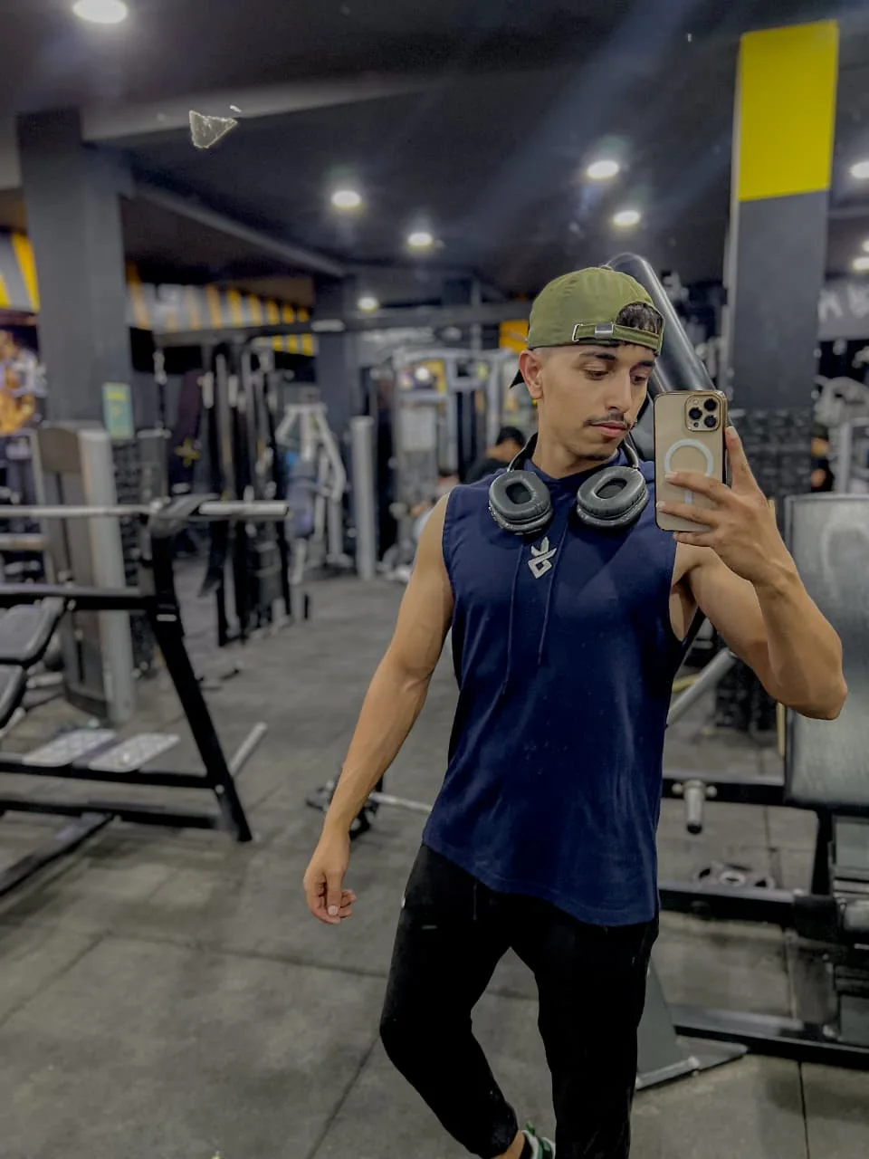 debardeur bleu marin