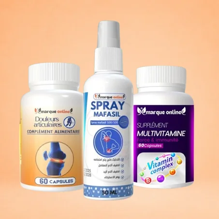 💊✨ مجموعة آلام المفاصل والفيتامينات – 3 قطع