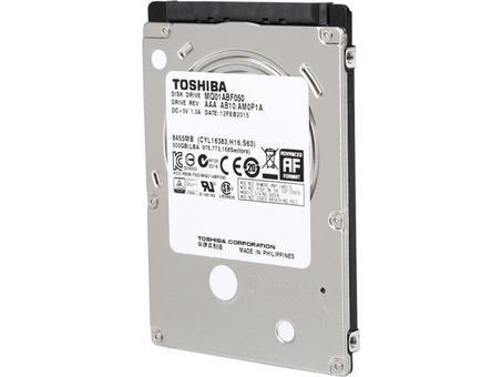 Toshiba Disque Dur Interne 500GB /7200Tr/min SATA HDD 2.5"