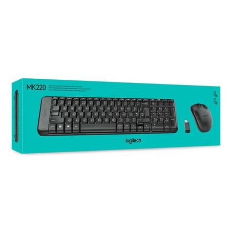 Pack Clavier Et Souris Sans Fil Logitech MK220  (AZERTY)