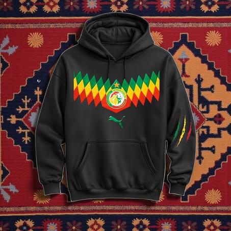 Hoodie Lions de la Teranga — Spécial Fans Sénégalais