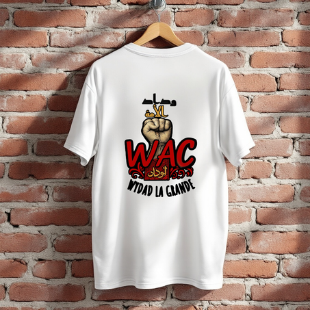 Tee-shirt Wydad Casablanca – “وداد الامة” Édition Limitée