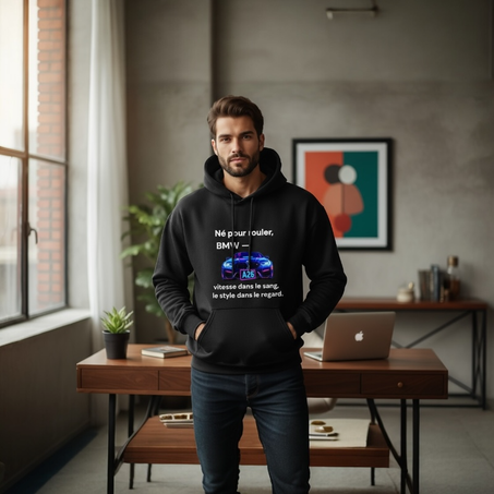 Hoodie Rider – Pour les fans de BMW, Audi, Yamaha, Honda et plus