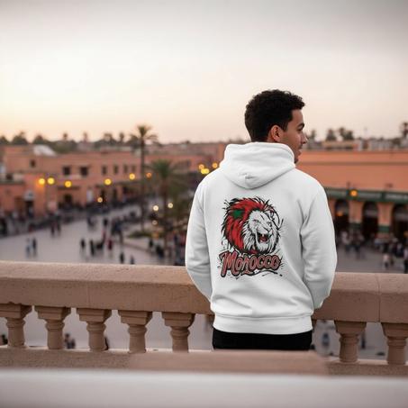 Sweat Supporter Maroc Premium Noms & Numéros Officiel