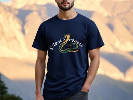 undefined Silent Strength Snake T-Shirt