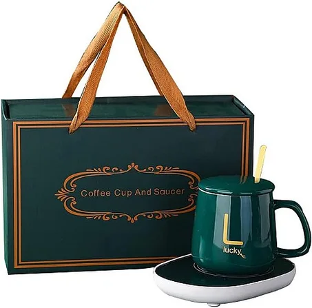Lucky Smart Chauffe-tasse à café avec tasse