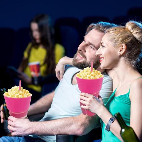 كوب للوجبات الخفيفة و المشروبات 2 في 1