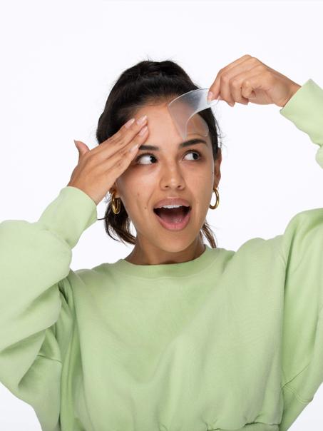 لصقات إزالة تجاعيد  الجبهة