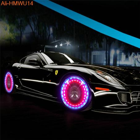 مصابيح عجلة إطارات السيارة