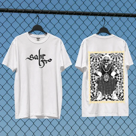 Sabre Tee — Black & White