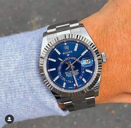 ساعة Rolex sky dewller جودة عالية