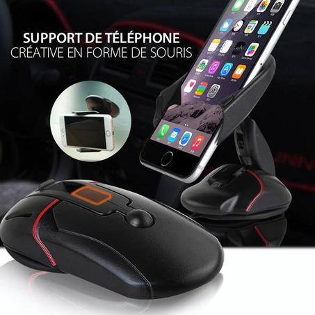 Support de téléphone magnétique pour voiture, nouveau design, style souris
